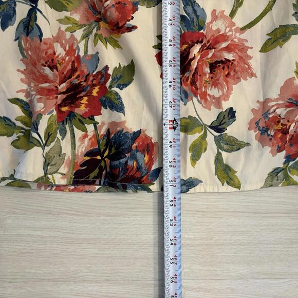 NWT Abercrombie & Fitch Smocked Drop Waist Maxi Dress Floral Dress Size S Tall - Picture 9 of 9